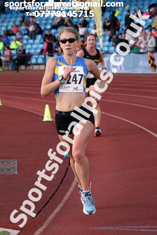 Senior womens Northern 4 Stage Road Relay, SportsCity, Manchester. Photo: David T. Hewitson/Sports for All Pics